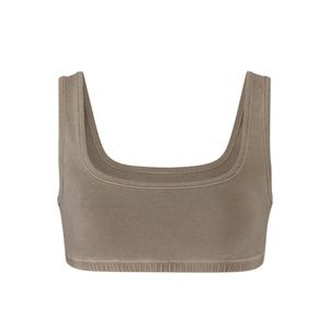 SKIMS OUTDOOR WIDE NECK BRALETTE in Desert Large